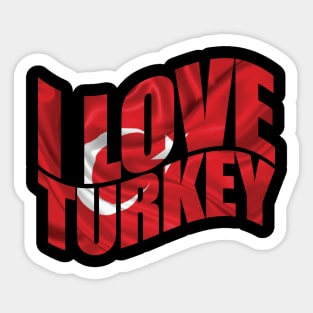 Ataturk Turkey Sticker